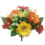 GERBERA/ BERRY BUNCH YELLOW/ORANGE/ RED