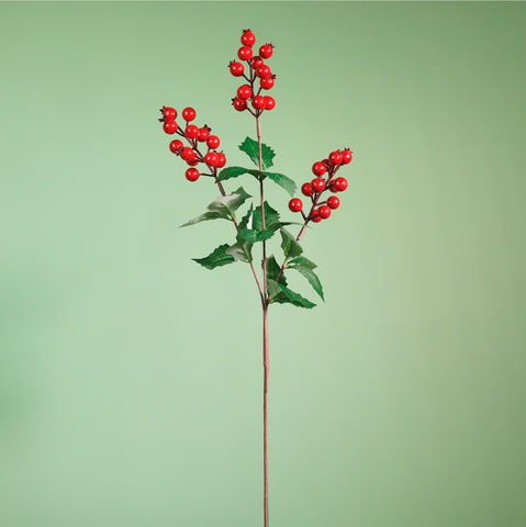 3 STEM RED BERRY STEM