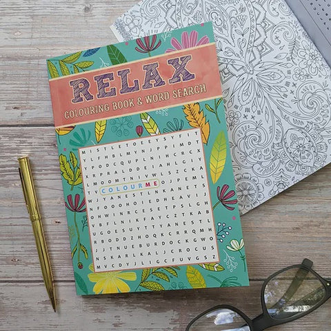 ADULT COLOUR/WORD SEARCH RELAX