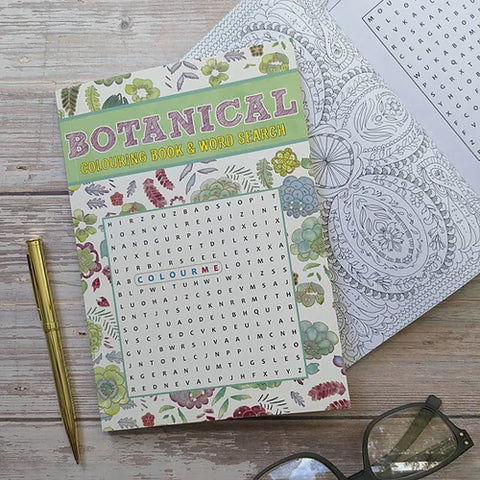 ADULT COLOUR/WORD SEARCH BOTANICAL