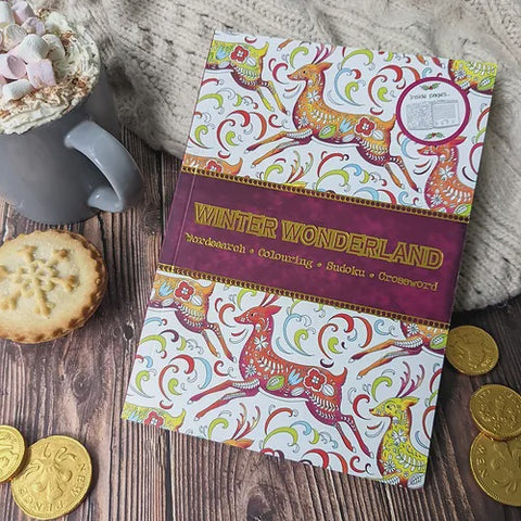 XMAS PUZZLE BOOK - WINTER WONDERLAND