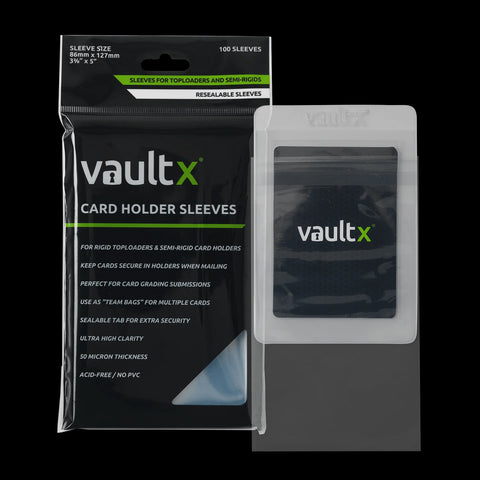 VAULT X - CARD HOLDER SLEEVES X 100