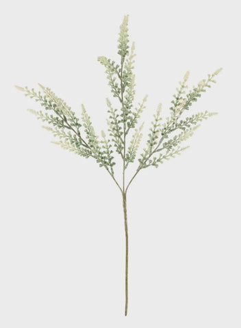 TALL BELL LAVENDER SPRAY WHITE