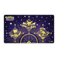 ULTRA PRO WHITE STITCHED PLAYMAT-ABRA EVOLUTIONS-ABRA KADABRA & ALAKAZAM
