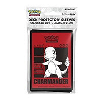 ULTRA PRO-65CT  DECK PROTECTER SLEEVES- POKEMON CHARMANDER