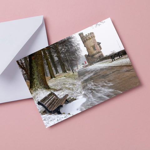 CARD SNOW DOWN AT APPLEY- RYDE