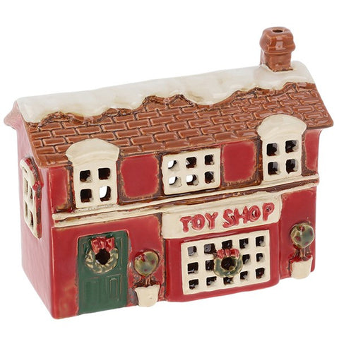VILLAGE POTTERY XMAS TOY SHOP T/L