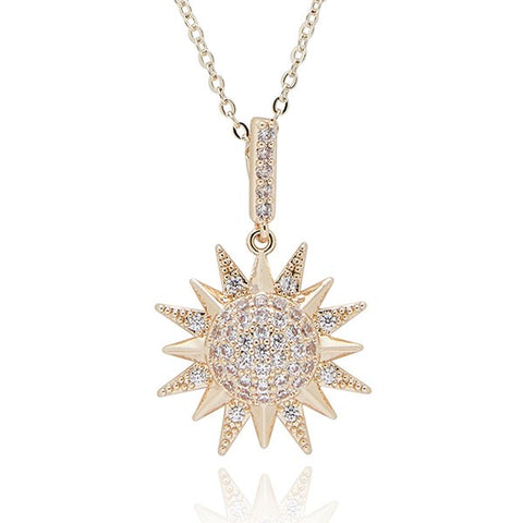 359391 CELESTIAL SUNSHINE G/P NECKLACE