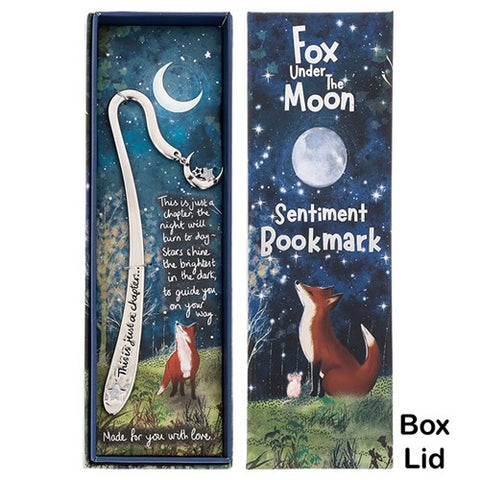 FOX UNDER THE MOON - BOOKMARK JUST A CHAPTER