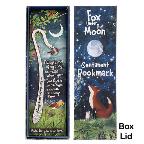 FOX UNDER THE MOON - BOOKMARK PART OF MY STORY