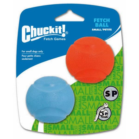 CHUCKIT FETCH BALL 2 PACK SML 4.8CM