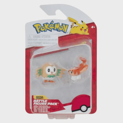 BATTLE FIGURE ROWLETT & TATSUGIRI (CURLY FORM)