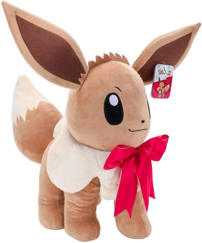 POKEMON 8" EEVEE PLUSH WITH BOW