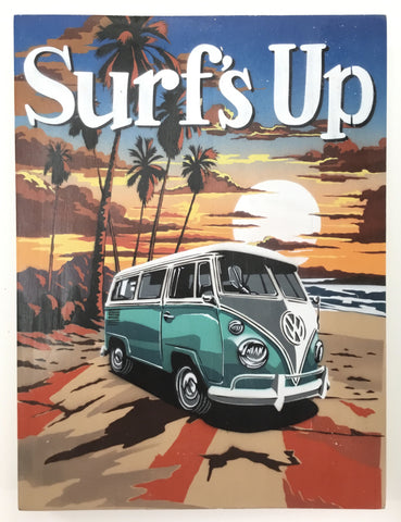 SURFS UP TURQ VW