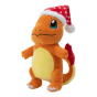 POKEMON 8" PLUSH CHARMANDER WITH SANTA HAT