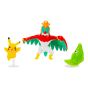BATTLE FIGURES 3 PACK METAPOD PIKACHU HAWLUCHA