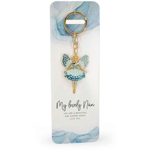 KEYRING BLUE ANGEL - NAN