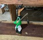 FISHERMAN DUCK WITH ROD 25CMS