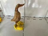 DUCK IN CROCS YELLOW 25CMS