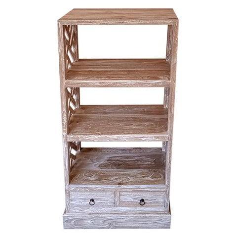 RWW FLAT EDGE 3 SHELF 2 DRAWER