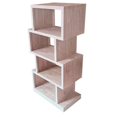 RWW ZIG ZAG 4 SHELF BOOKCASE