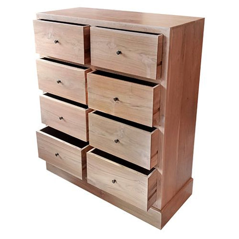 8 DRAWER CHEST W/W