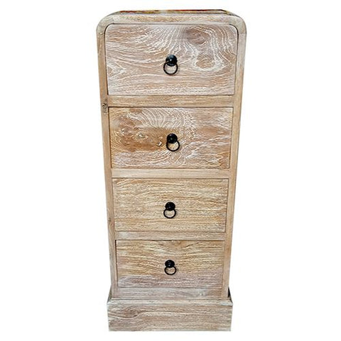 RWW 4 DRAWER PILLAR 80CMS