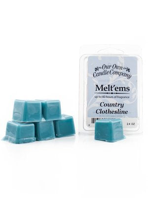 WAX MELTS COUNTRY CLOTHESLINE