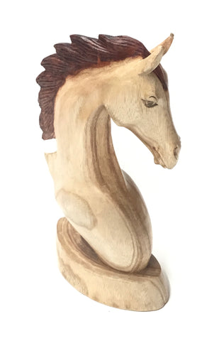 2 TONE HORSE HEAD 25CMS