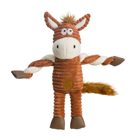 HOUSE OF PAWS HORSE JUMBO CORD TOY 38CMS