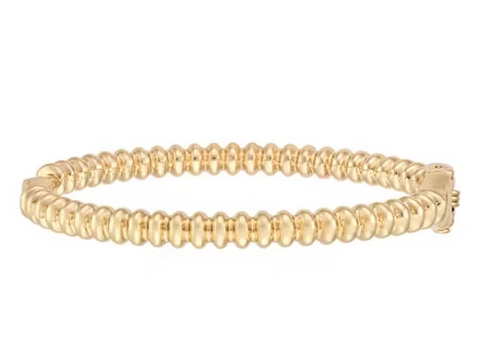 IBAN1917 GOLD BEADED BANGLE