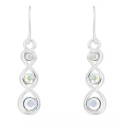 IEAR1211 AB CRYSTAL DROP EARRINGS