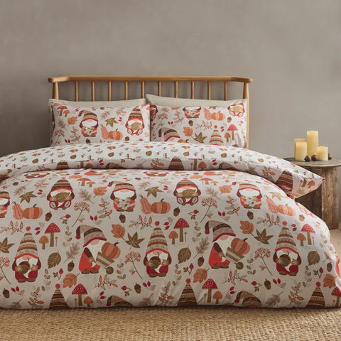 WOODLAND GONKS DOUBLE QUILT SET