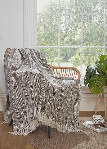 CHESTER THROW  NATURAL 127X152CMS