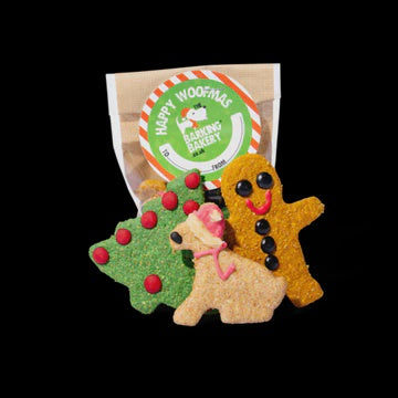 BARKING BAKERY YAPPY WOOFMAS CHEESY BISCUITS