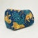 COSMETIC BAG LEOPARD TOO BLUE MEDIUM