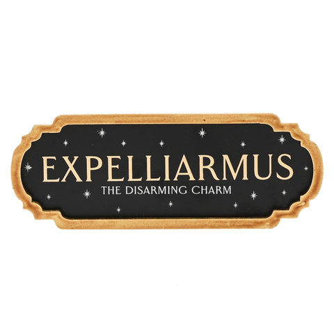 WARNER BROS HARRY POTTER ALUMNI SPELL SIGN EXPELLIARMUS