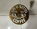 LIFE IS BETTER WITH COFFEE SIGN