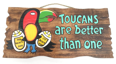 NEW TOUCANS SIGN