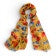SCARF COLOURFUL YELLOW POPPIES