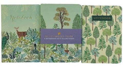 BEECHWOOD PARK 3 PACK A6 NOTEBOOKS
