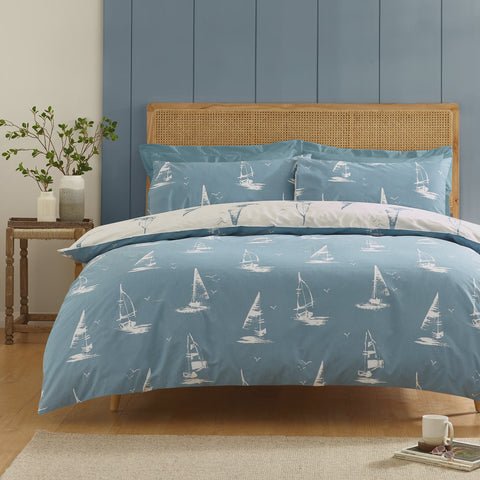 SALCOMBE BOATS BLUE KING SIZE