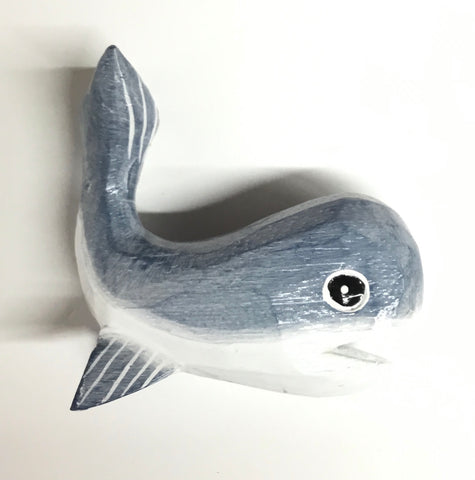 SET OF 3 SMALL BLUE  WHALES