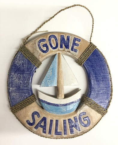 GONE SAILING LIFE RING
