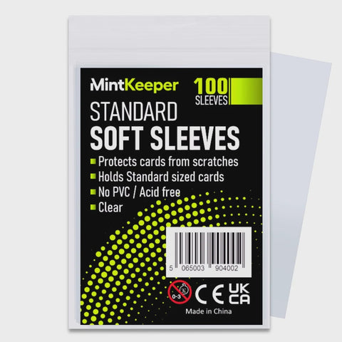 MINTKEEPER - STANDARD SOFT CARD SLEEVES 100