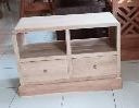 TVC 2 DRAWER 2 SHELF W/W