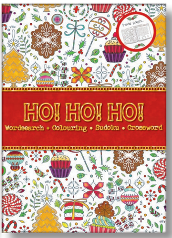 XMAS PUZZLE BOOK - HO! HO! HO!