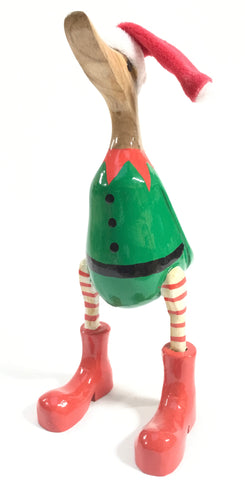 GREEN ELF DUCK 25CMS.
