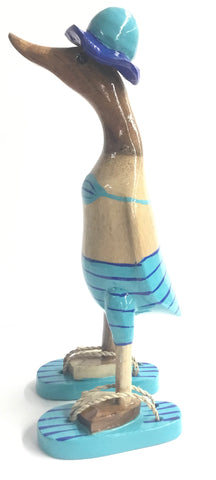LADY TEAL STRIPE DUCK 25CMS