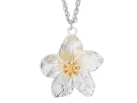 INEC4626 SINGLE DAISY NECKLACE